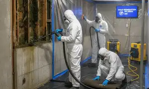 Mold remediation services in Simi Valley, CA for water damage cleanup and home restoration